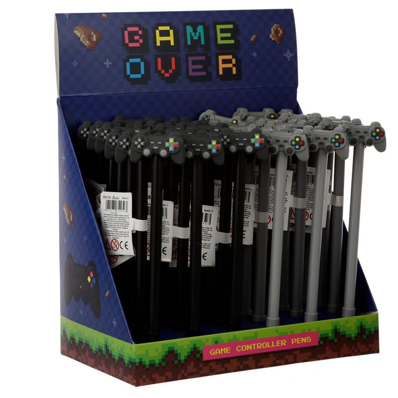 GAME OVER - Stylo à Gel Effaçable (Display de 36pcs)