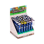 MINECRAFT - Axolotl - Stylo à Gel Effaçable (Display de 36pcs)