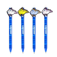 MINECRAFT - Axolotl - Stylo à Gel Effaçable (Display de 36pcs)