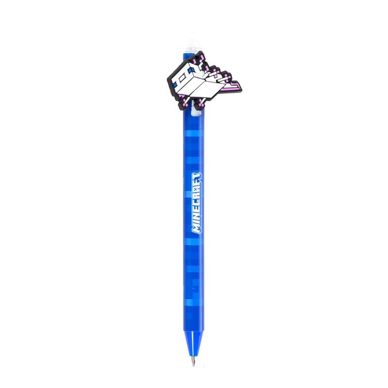 MINECRAFT - Axolotl - Stylo à Gel Effaçable (Display de 36pcs)