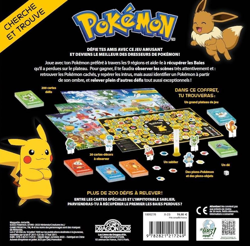 POKEMON - Le grand jeu - Voyage à travers les 9 régions