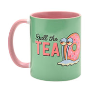 BOB L'EPONGE - Spill the Tea - Mug Interieur Coloré 325ml