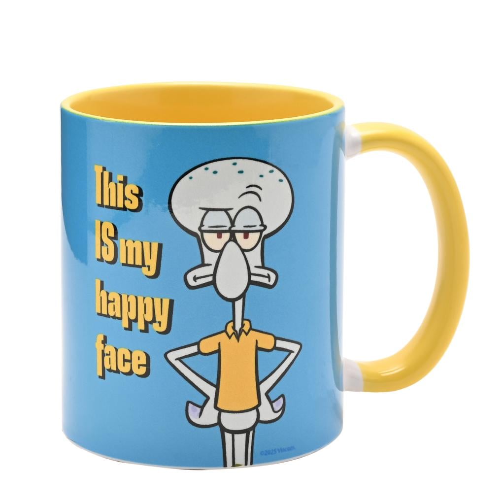 BOB L'EPONGE - My Happy Face - Mug Interieur Coloré 325ml