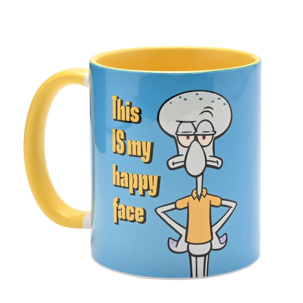 BOB L'EPONGE - My Happy Face - Mug Interieur Coloré 325ml