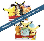 POKEMON - Peluche 20 cm - Display 6 Pcs