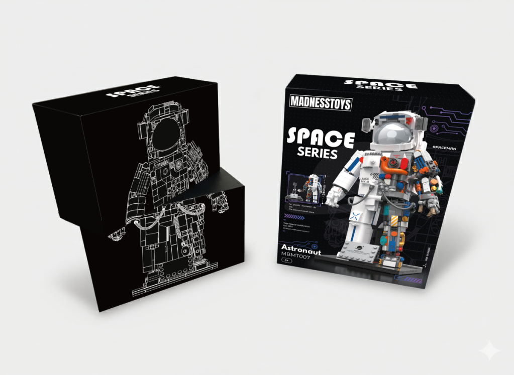 POP SERIES - Kit de Construction - Astronaute - 900pc