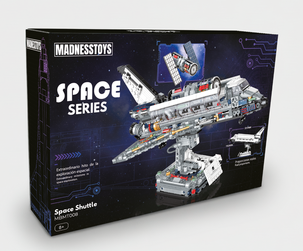 POP SERIES - Kit de Construction - Navette Spatiale - 950pc