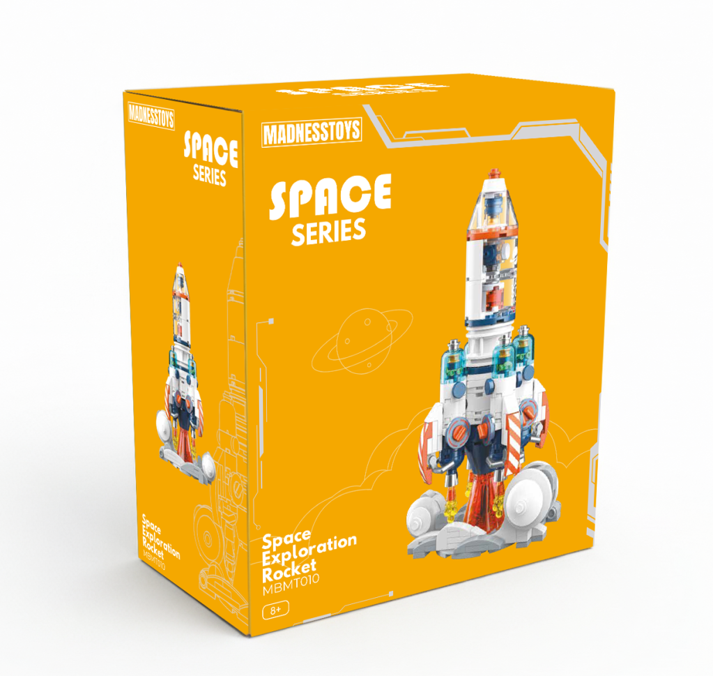 POP SERIES - Kit de Construction - Fusée exploration spatiale - 294pc