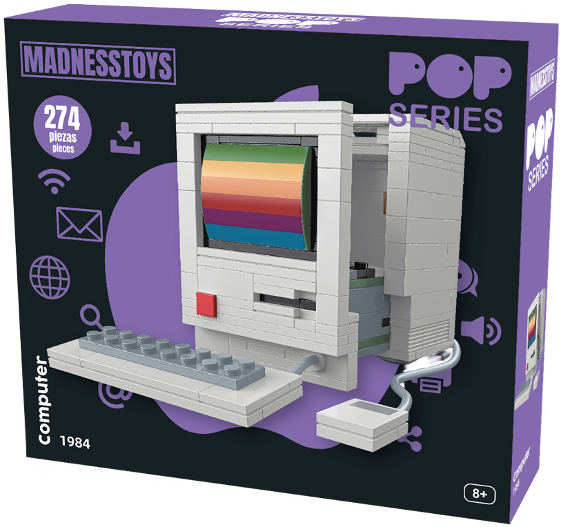 POP SERIES - Kit de Construction - Ordinateur 1984 - 274pc