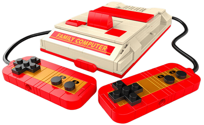 POP SERIES - Kit de Construction - Console de Jeux Vidéo 1983 - 228pc