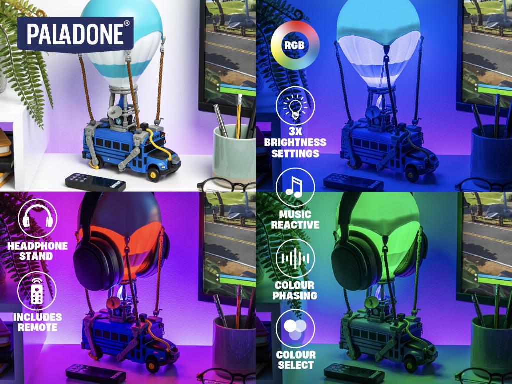 FORNITE - Battle Bus - Lampe Diorama 31cm