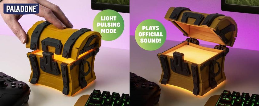FORNITE - Coffre - Lampe avec Son 12cm