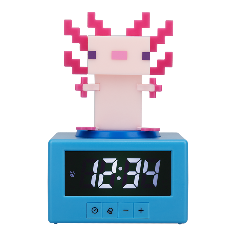 MINECRAFT - Axoloti - Réveil Lumineux Icon 12cm
