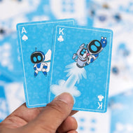 ASTRO BOT - Jeu de Cartes dans une Boite en Métal