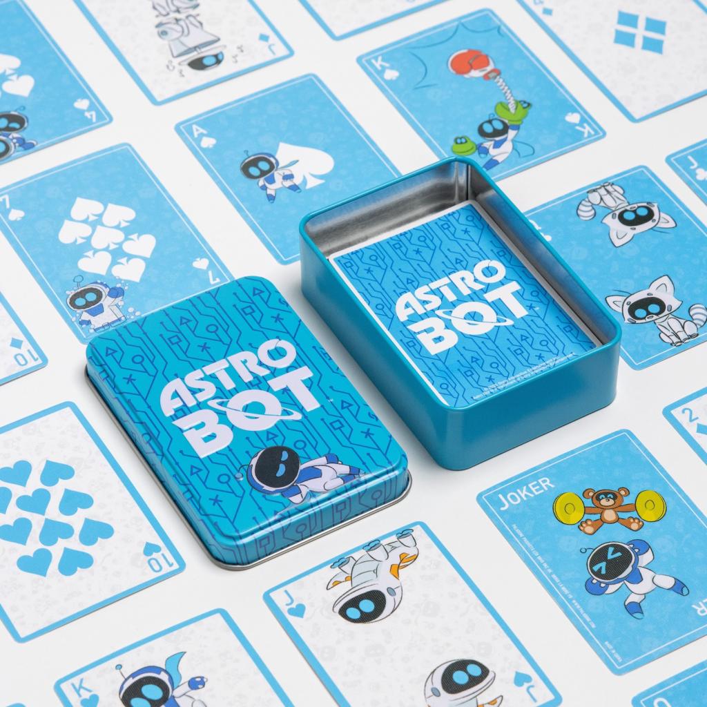 ASTRO BOT - Jeu de Cartes dans une Boite en Métal