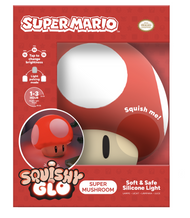 SUPER MARIO - Champignon - Lampe Décorative 'SquishyGlo' Rechargeable