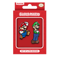 SUPER MARIO - Set de 2 Pin's en Métal