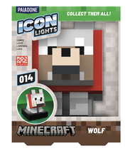 MINECRAFT - Loup - Lampe Icon 11cm