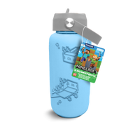 MINECRAFT - Bouteille d'eau en Verre avec Silicone 800ml