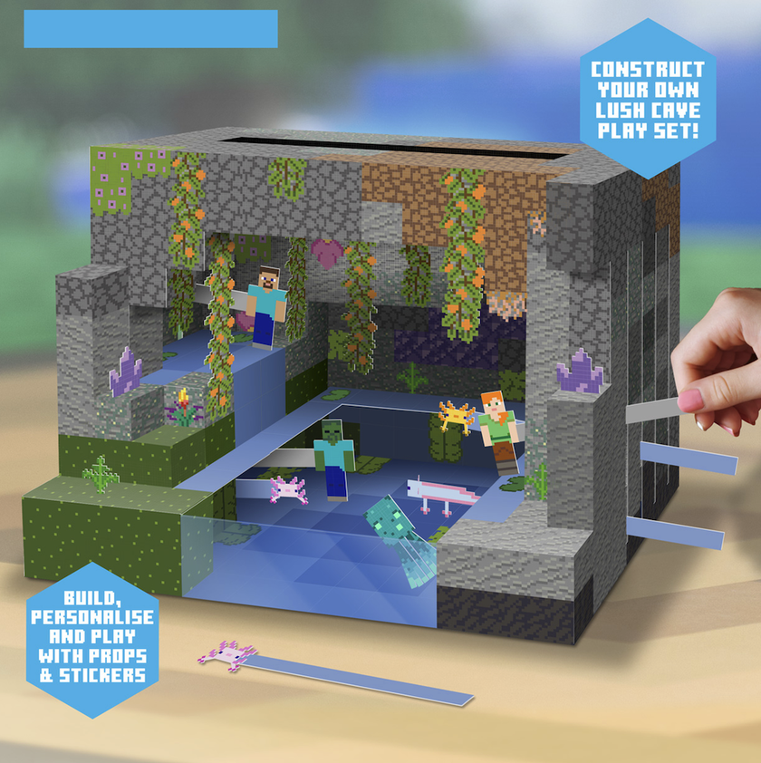 MINECRAFT - Kit de Construction - Scene 3D