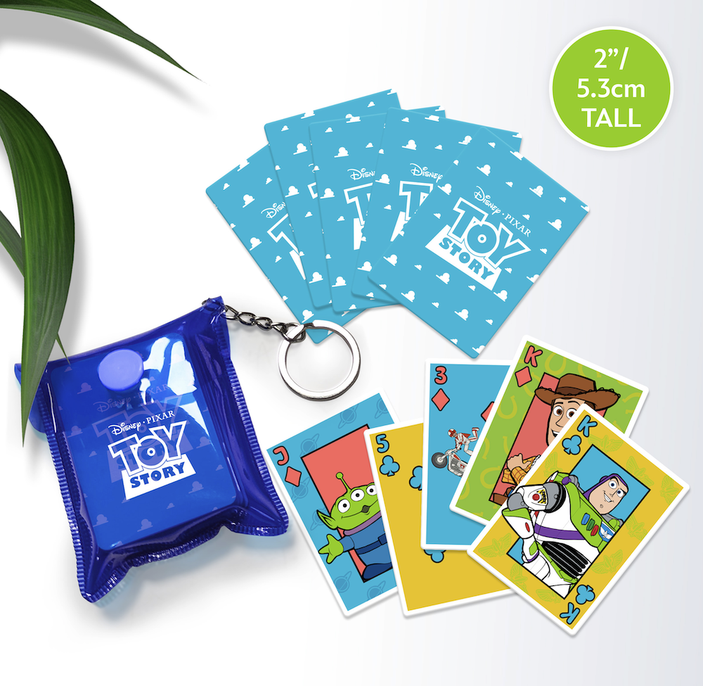 TOY STORY - Logo - Mini Jeu de Carte Porte-Clés