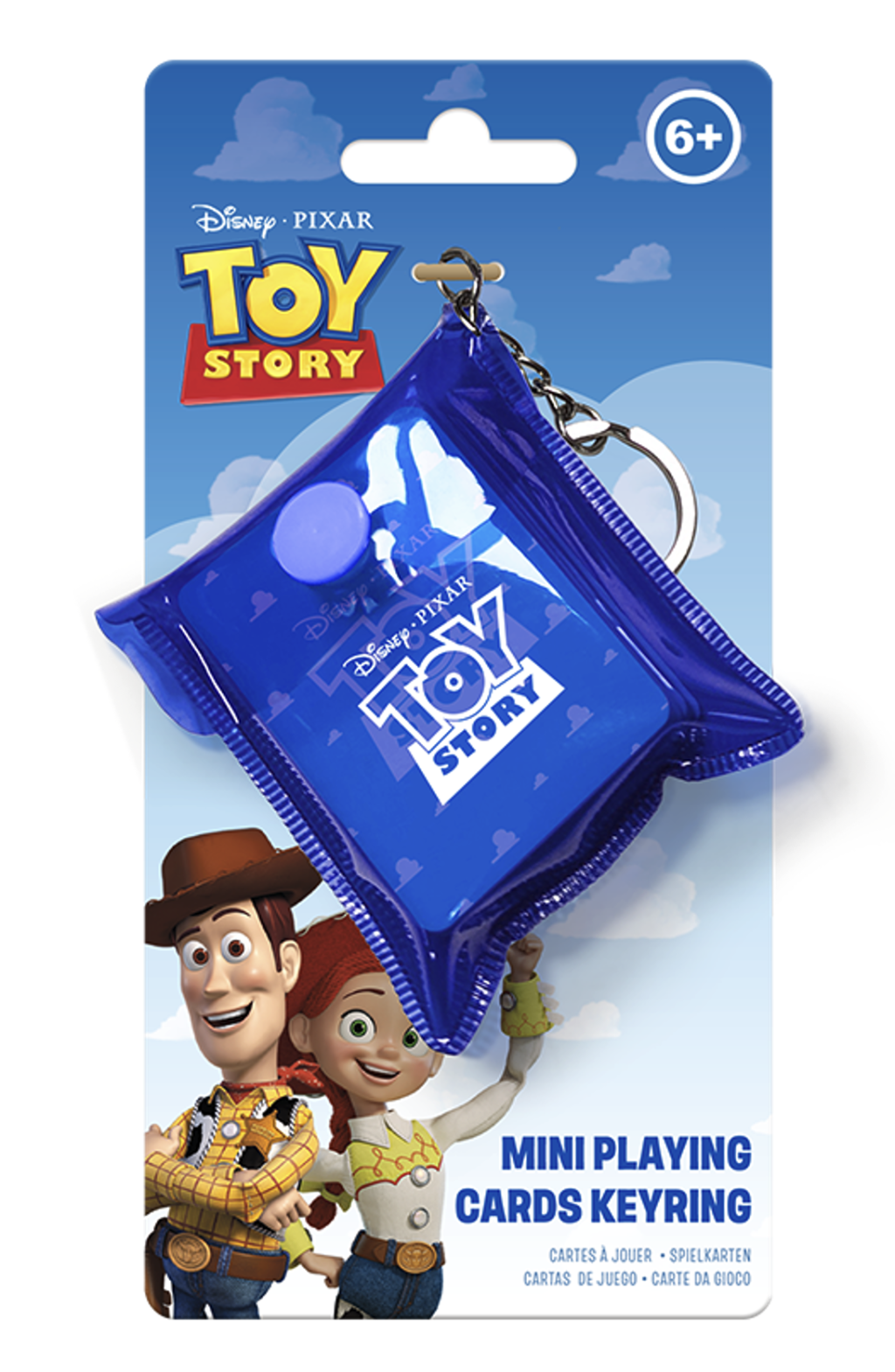 TOY STORY - Logo - Mini Jeu de Carte Porte-Clés