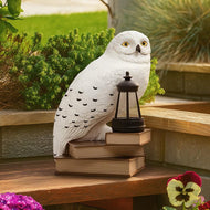 HARRY POTTER - Hedwige - Lampe Solaire Extérieure 'LunaGlo' 26.3cm