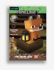 MINECRAFT - Renard - Lampe Solaire Extérieure 'LunaGlo' 33cm