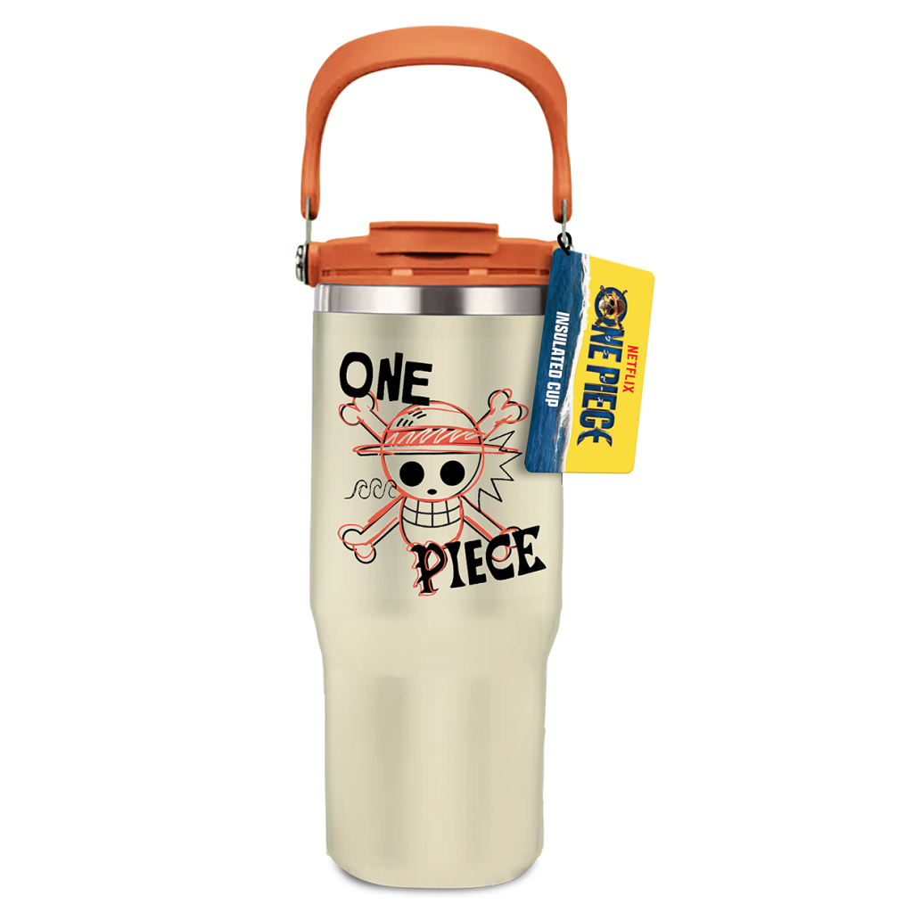 ONE PIECE NETFLIX - Jolly Roger - Mug de Voyage XL 900ml avec anse