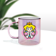 SUPER MARIO - Peach - Mug en Verre 350ml