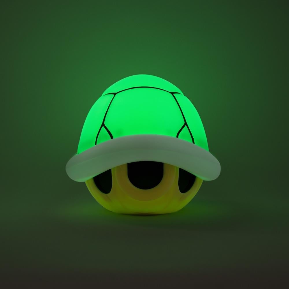 SUPER MARIO - Carapace Verte - Lampe Décorative avec Son 15cm