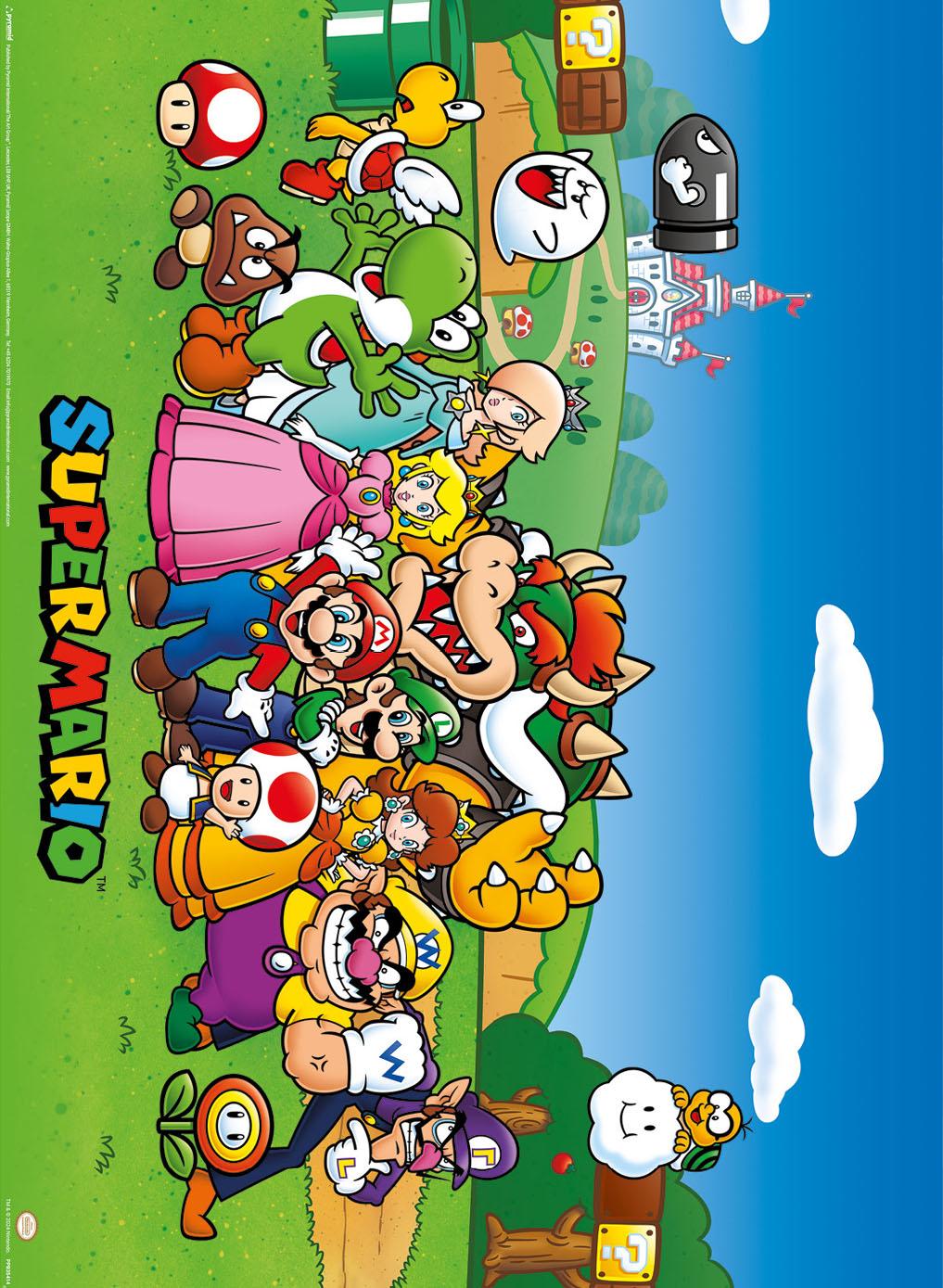 SUPER MARIO - Set 2 Posters 52 x 38cm