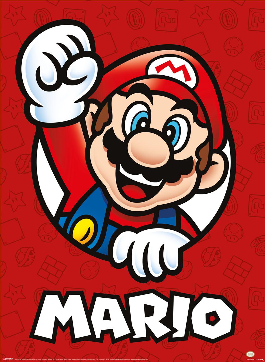SUPER MARIO - Set 2 Posters 52 x 38cm