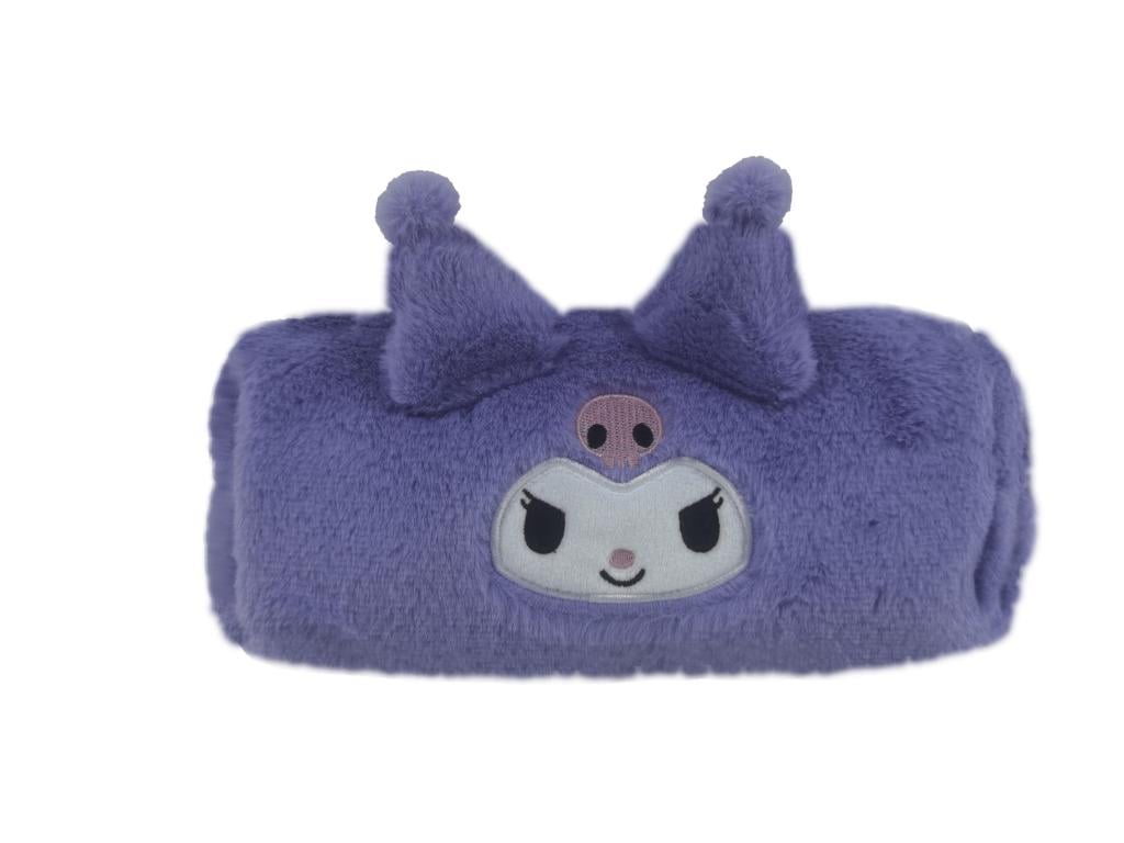 KUROMI - Purple - Trousse Rectangulaire Fourrure