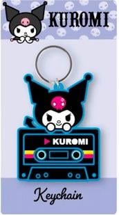 KUROMI - Bleu - Porte-clés en Caoutchou