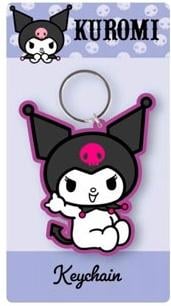 KUROMI - Violet - Porte-clés en Caoutchou
