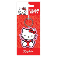 HELLO KITTY - Rose - Porte-clés en Caoutchou