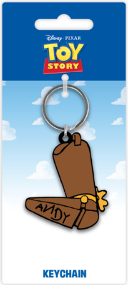 TOY STORY - Botte de Woody - Porte-clés en PVC