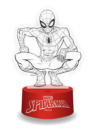 SPIDER-MAN - Lampe 3D RGB avec Télécommande