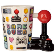 GAME OVER - Joystick & Pixels - Mug avec Anse 3D 400ml