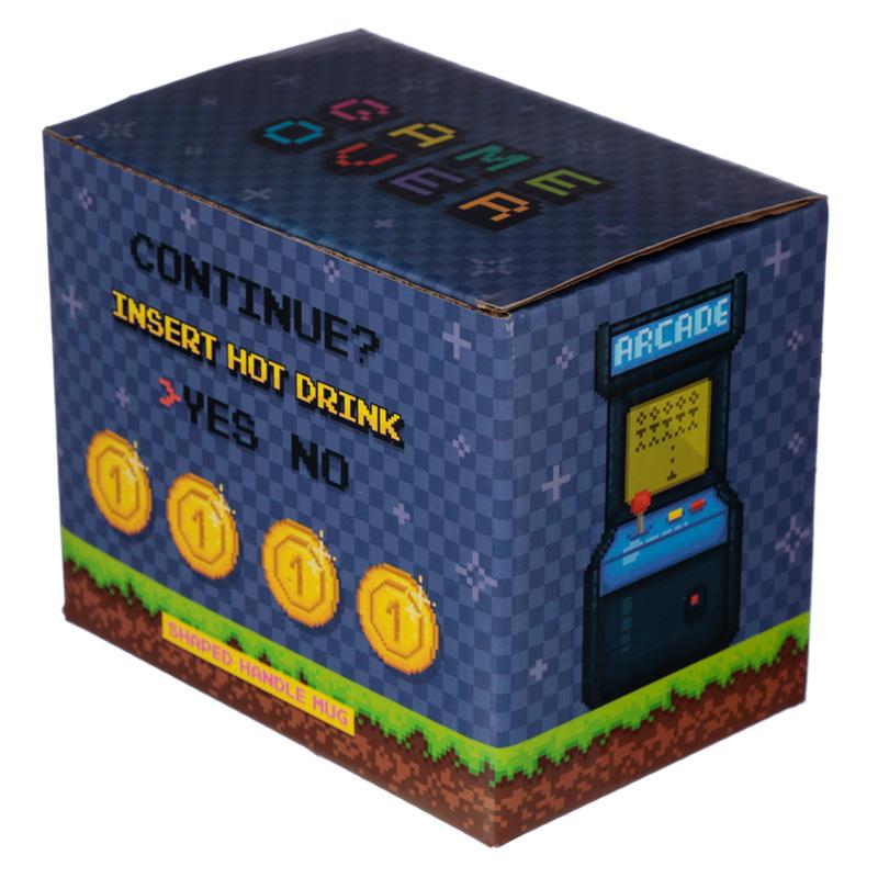 GAME OVER - Joystick & Pixels - Mug avec Anse 3D 400ml