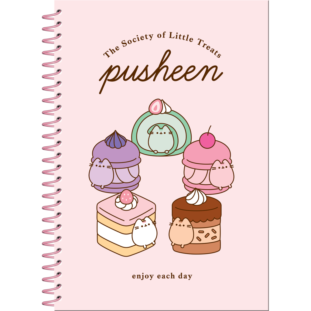 PUSHEEN - Little Treats - Notebook A5 + Stickers