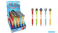 ONE PIECE - Stylo à Gel Effaçable +Head Topper (Display de 30pcs)