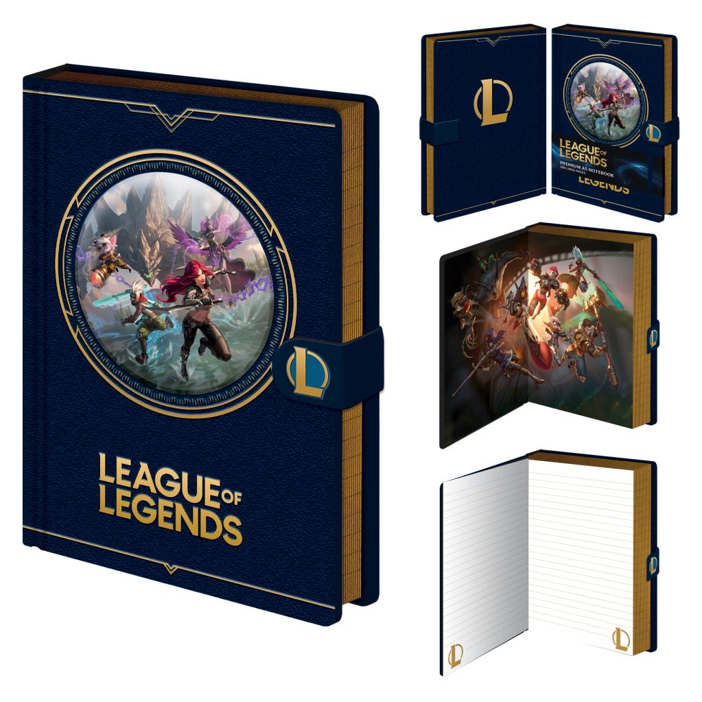 LEAGUE OF LEGENDS - Notebook A5 Premium