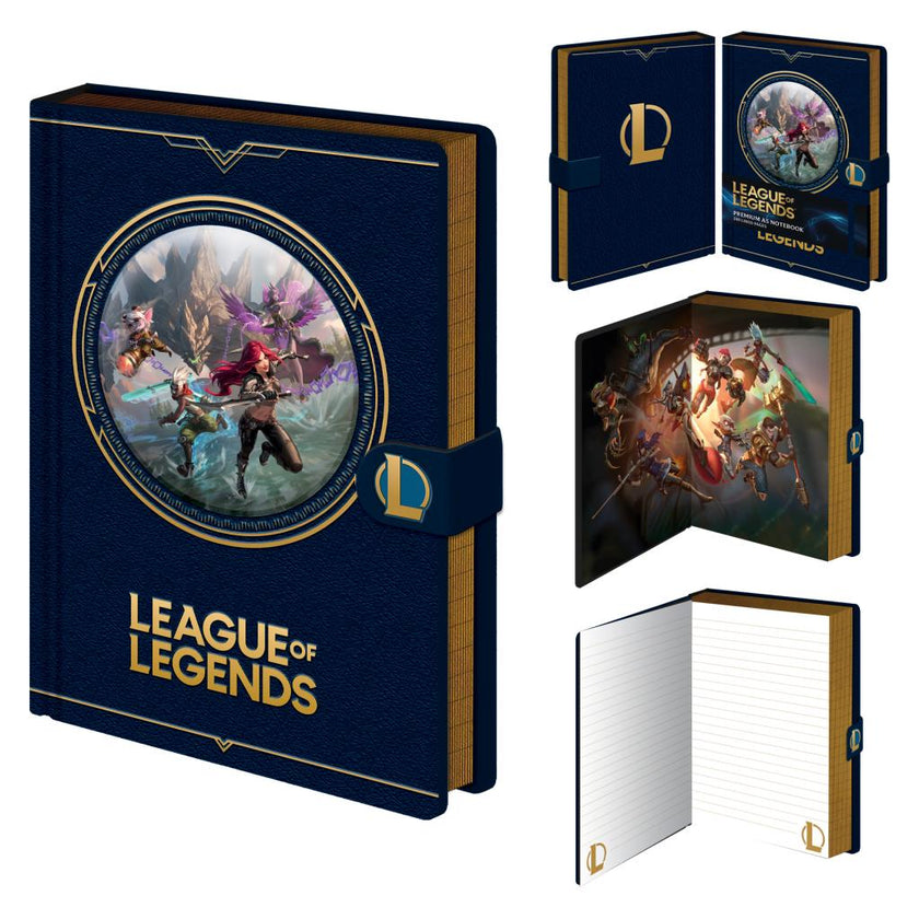 LEAGUE OF LEGENDS - Notebook A5 Premium