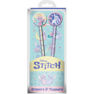 STITCH & ANGEL - Space Rocks - Set de 2 Crayons avec des Toppers