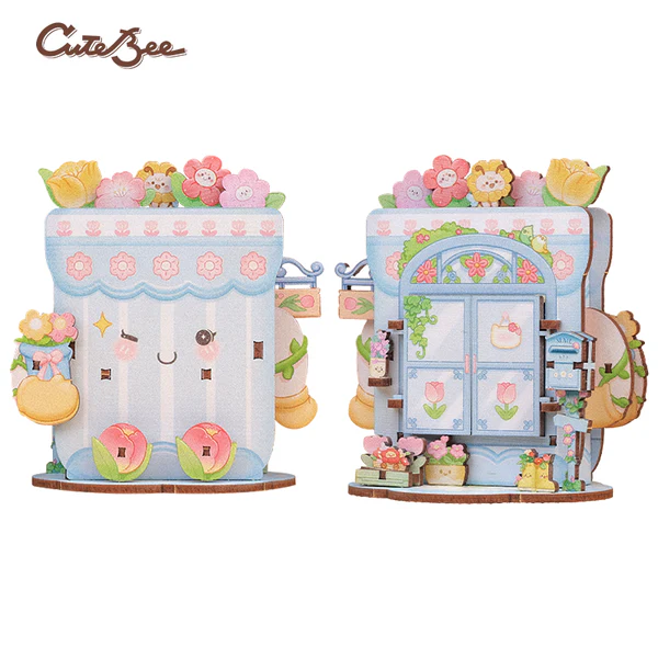 TALEBOX CORNER - Mini House Kit - Fleuriste - 47pc
