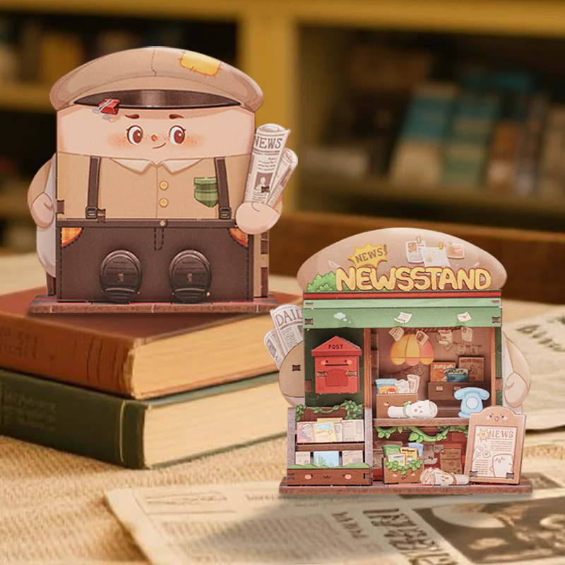TALEBOX CORNER - Mini House Kit - Kioske à Journaux - 50pc