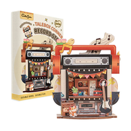 TALEBOX CORNER - Mini House Kit - Magasin de Disques - 52pc