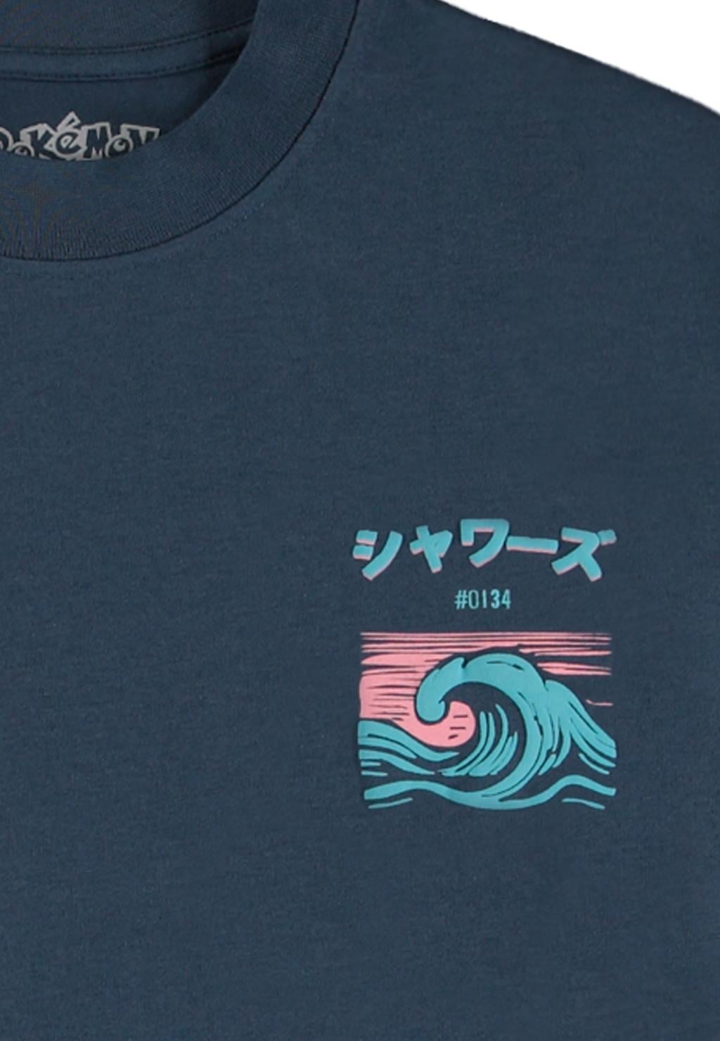 POKEMON - Aquali - T-Shirt Loose Fit Homme (M)